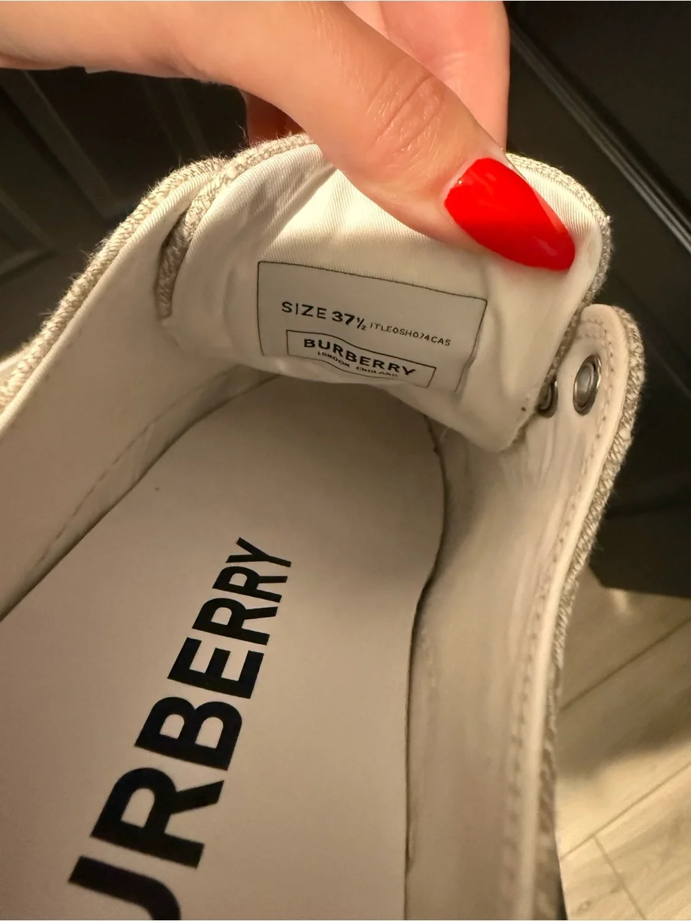 Burberry Platform Sneakers
